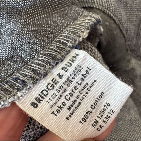 Bridge and Burn Cotton Straight Leg Pants Women’s Size 29 - Picture 8 of 9